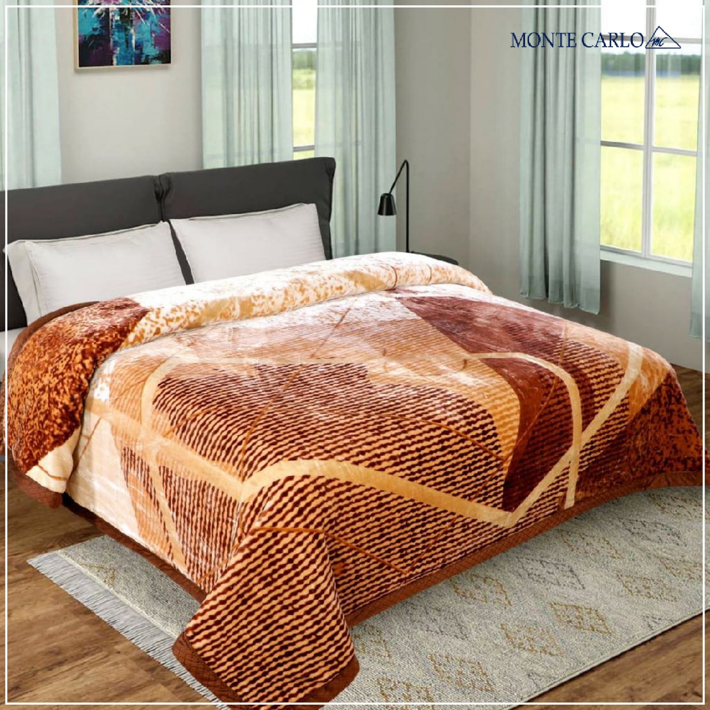 Monte Carlo Double Bed Blanket - SAMUEL