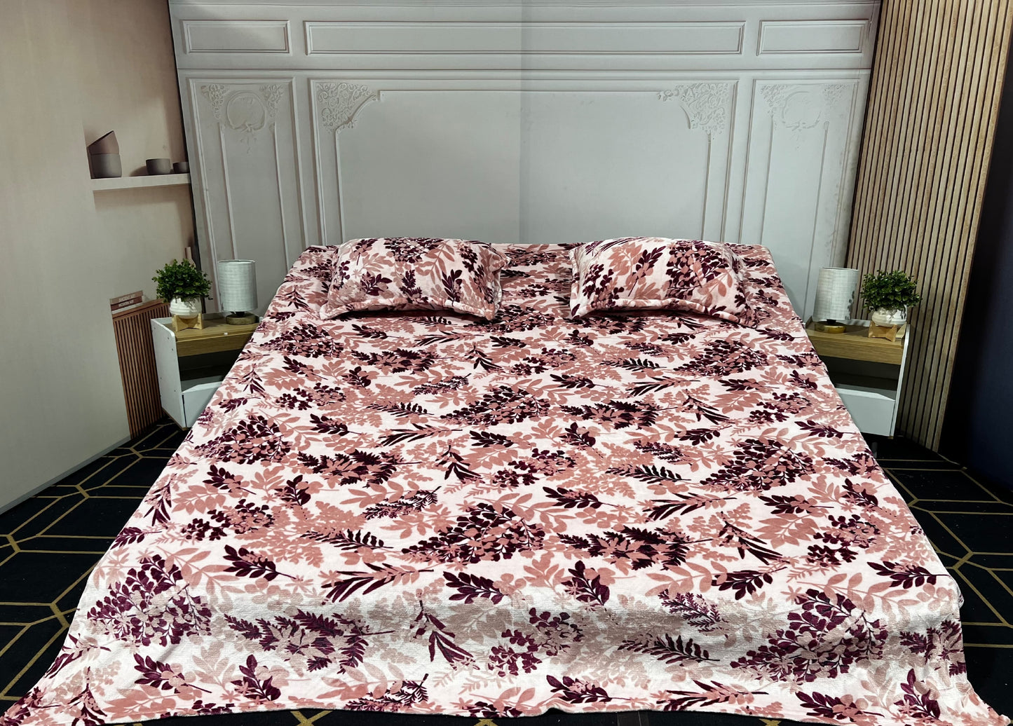 TITLIS Double Bed Quilt - PINE (8 Quilts of Assorted Colors & Designs)