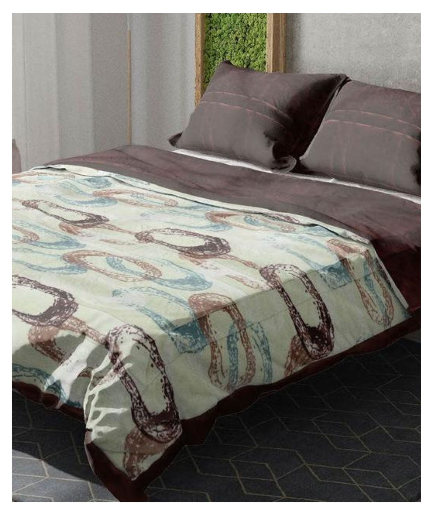 TITLIS Double Bed Quilts - PRESIDENT (8 Quilts of Assorted Colors & Designs)