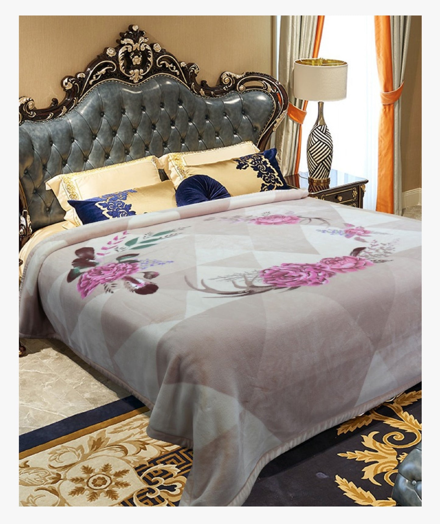 Designer Blankets Signature Woolen Blankets Monte Carlo Double Bed