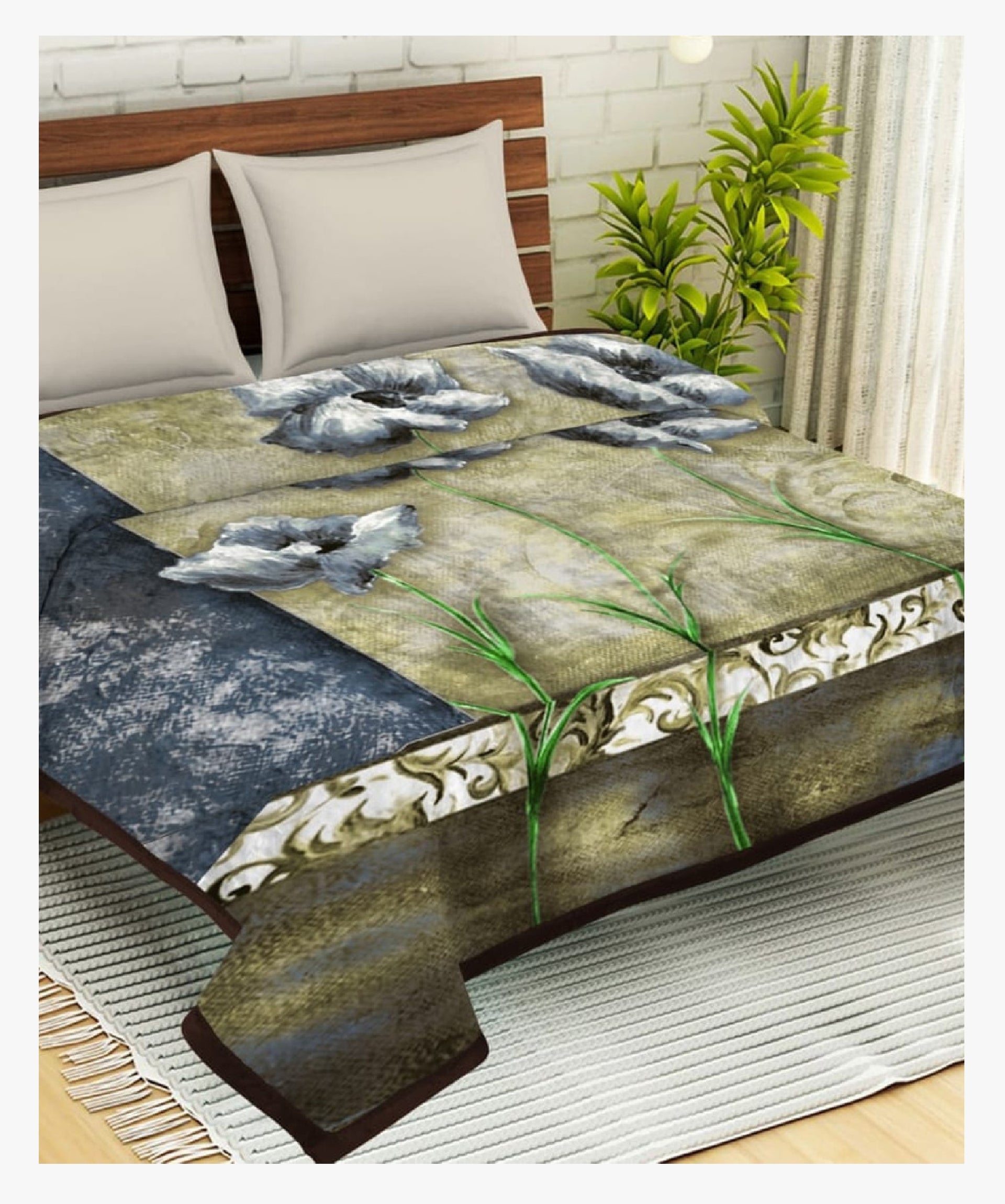 Monte Carlo Double Bed Blanket MAJESTY – SoftTouch