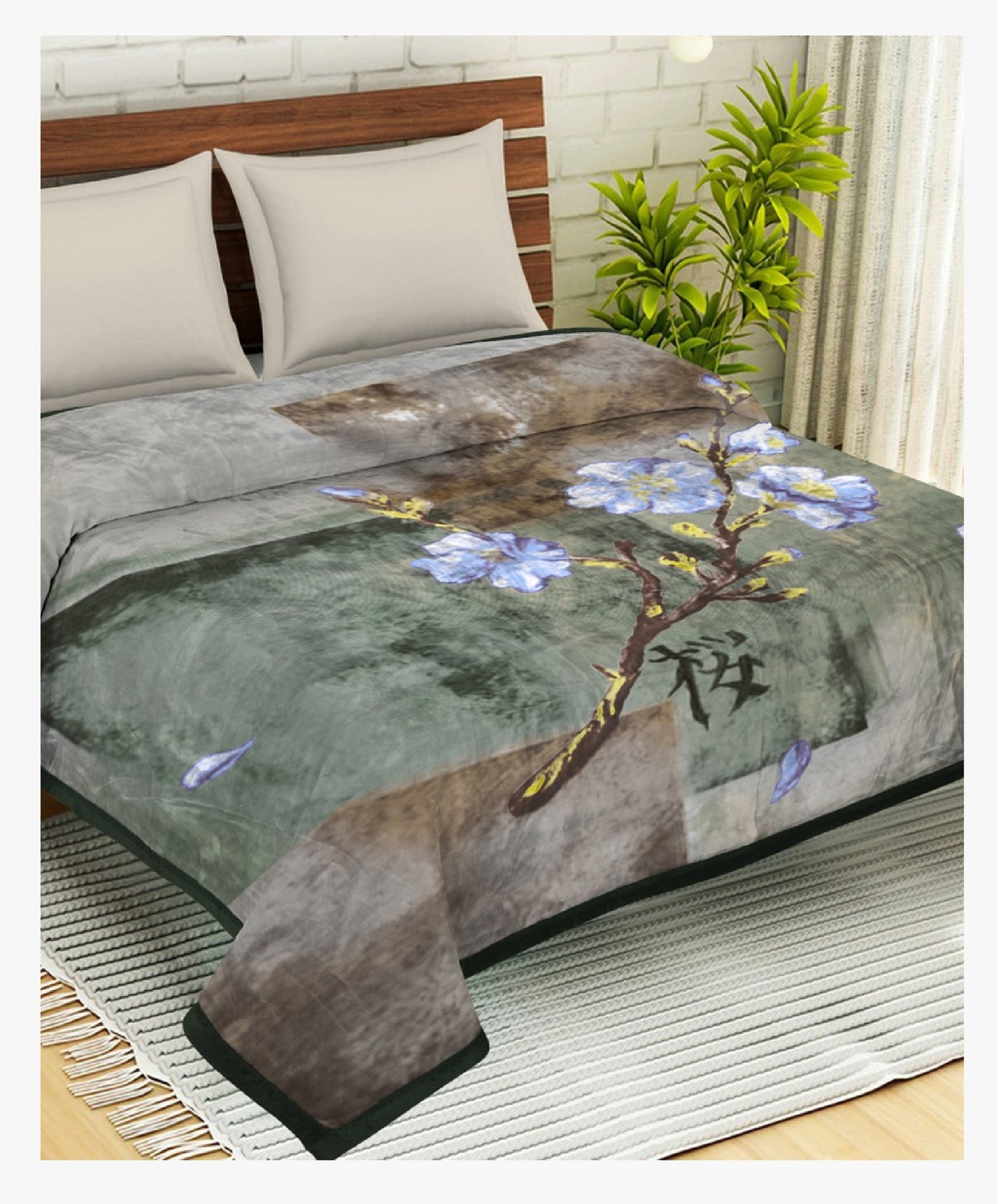 Double Layer Monte Carlo Double Bed Blanket Price Double Layer