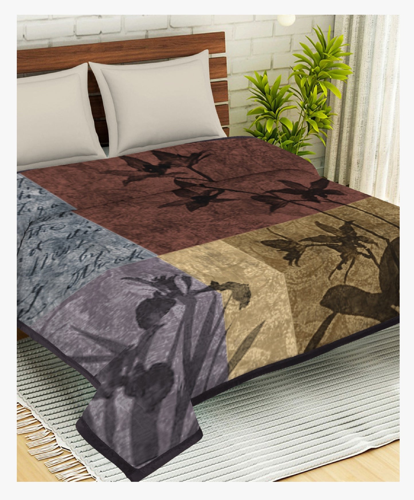 Monte Carlo Double Bed Blanket - MAJESTY (Pack of 6 Blankets)