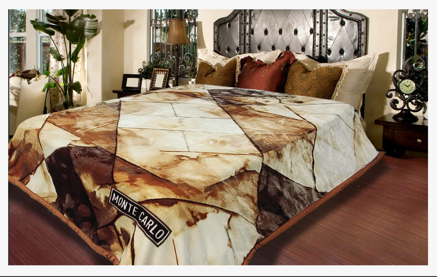 Monte Carlo Double Bed Blanket - SAMUEL PLUS (Carton of 10 Blankets)